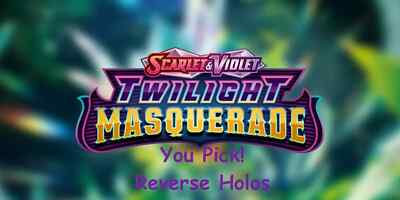 Pokemon S&V Twilight Masquerade Reverse Holo to Ultra Rare 1-226 You PICK!