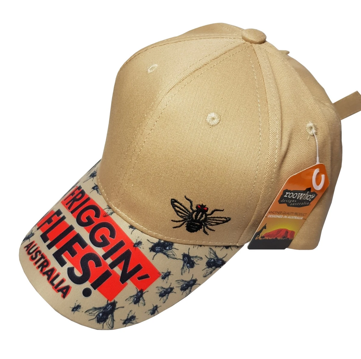 Quality Cap Hat Friggin Flies Fly Australia Souvenir Aussie Oz Slang Unisex NEW