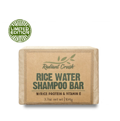 Rice Water Shampoo Bar Promotes Healthy Hair Growth 