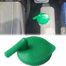 Radiator Coolant Expansion Tank Cap Cover - ABS Green, 37-1.57 in Diameter