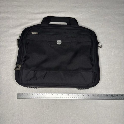 Dell Laptop Briefcase Bag Unisex XL Black Ballistic Nylon Travel Business
