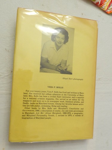 1971, Your Maryland by Vera F. Rollo, HBw/dj Maryland Historical Press, ILLUS VG - Picture 3 of 11