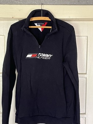 Tommy Hilfiger Men's Blue Sweater Size L (washed)