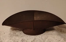 Vintage metal general store counter candy scale pan scoop farmhouse primitive