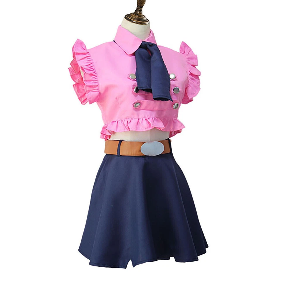 The Seven Deadly Sins Elizabeth Liones Outfit Cosplay Kostüm Halloween - Bild 4 von 4