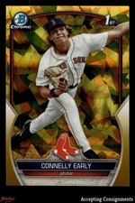 2023 Bowman Chrome Draft Sapphire Gold Refractor Connelly Early 1st Rookie 12/50