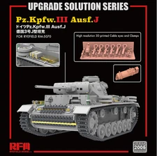 Ryefield Models 2005 1/35 Upgrade Solution Set for Pz.III Ausf. J (for Ryefield