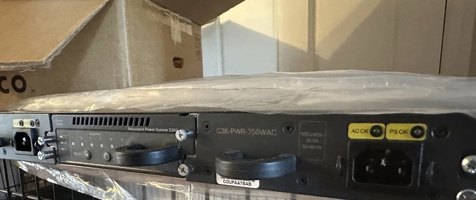 Cisco PWR-RPS2300 RPS Cisco Redundant Power System 2300 -  2 x 750W - Image 4 of 4