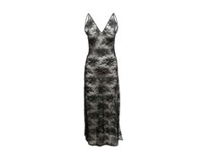Black Stella McCartney Sheer Lace Lingerie Dress Size US S