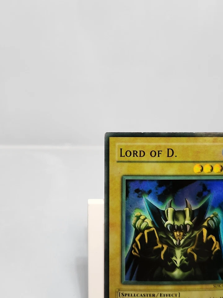 Lord of D. SDK-041 Super Rare Unlimited Yugioh Faded Misprint - Image 2 of 4