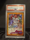 2024 Topps Silver Pack Auto Update Mike Trout /10 #MT Orange Refractor