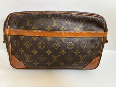 Louis Vuitton Monogram Clutch Bag From Japan