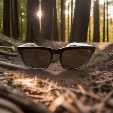 New SPY Optic Helm Sunglasses Black and White with Black Lens Unisex