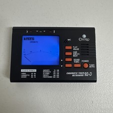 Cecilio 92-D Chromatic String Tuner Metronome, Instrument Pitch LCD