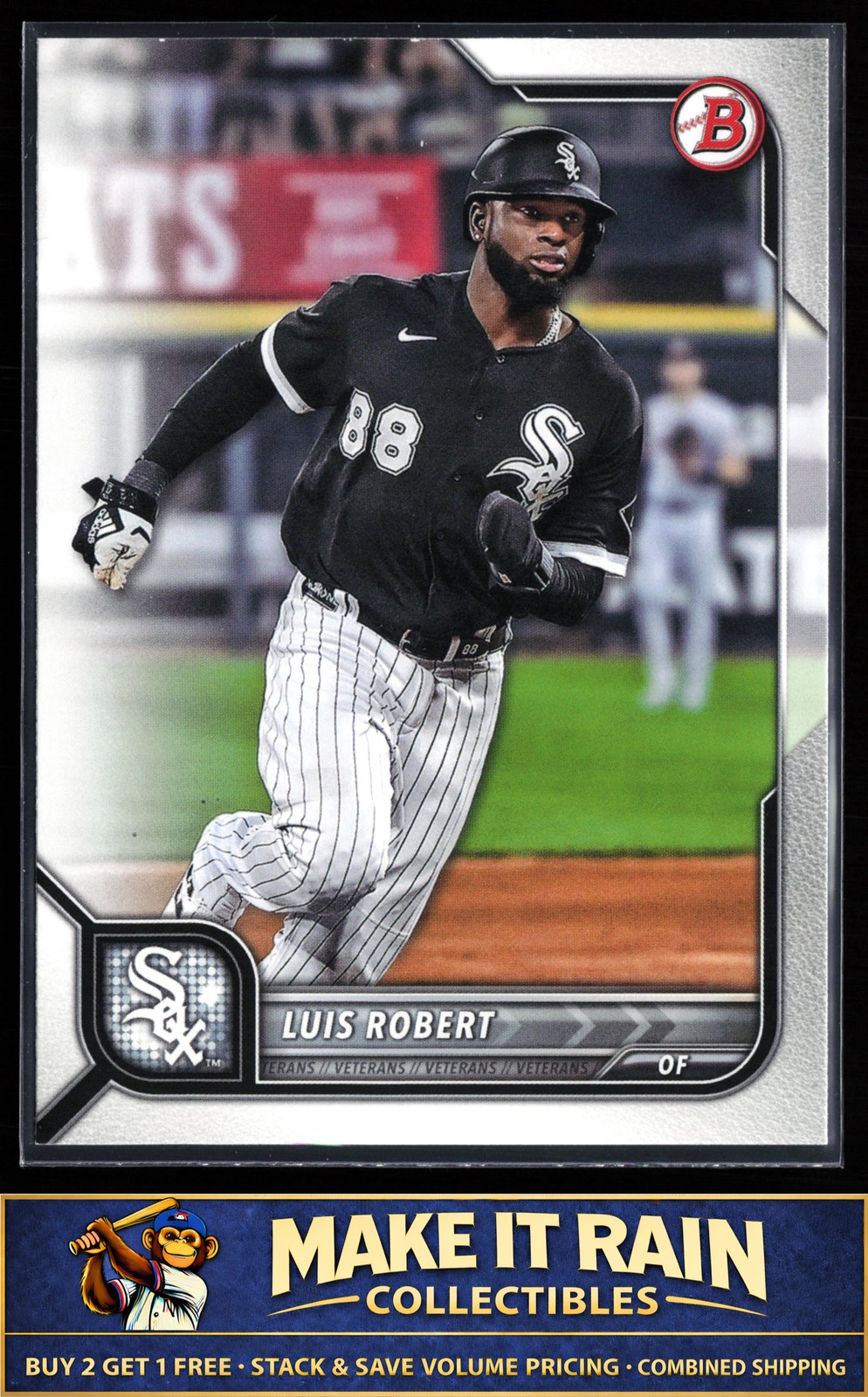 Luis Robert 2022 Bowman #19 Chicago White Sox Baseball