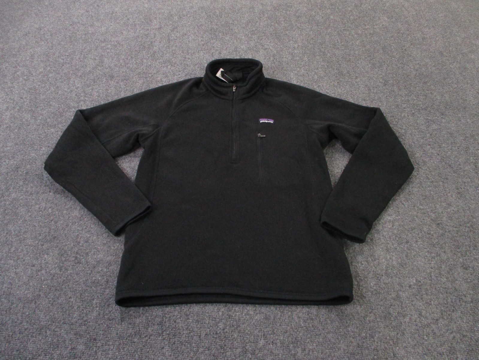 Patagonia Jacket Men XS Black Better Sweater Fleece Jumper Outdoors Hiking