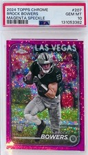 Brock Bowers Magenta Speckle