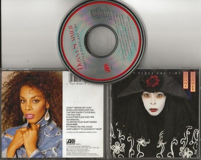 DONNA SUMMER Another Place and Time CD SAW 1989 This time I know it's for real