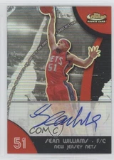 2007-08 Topps Finest Refractor Auto Sean Williams #69 Rookie Auto RC