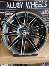 1 x BMW 3 Series 19” 225M MV4 E90 E92 Alloy Wheel 9J ET39 8037142 1 X WELD REAR