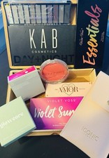 Large Lot NEW Eyeshadow Palettes  Blush, Iconic Brushes, Violet Voss, KAB, REM