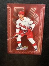 24-25 UD Series 2 Hockey Rookie Red Fluorescence F-40 Scott Morrow