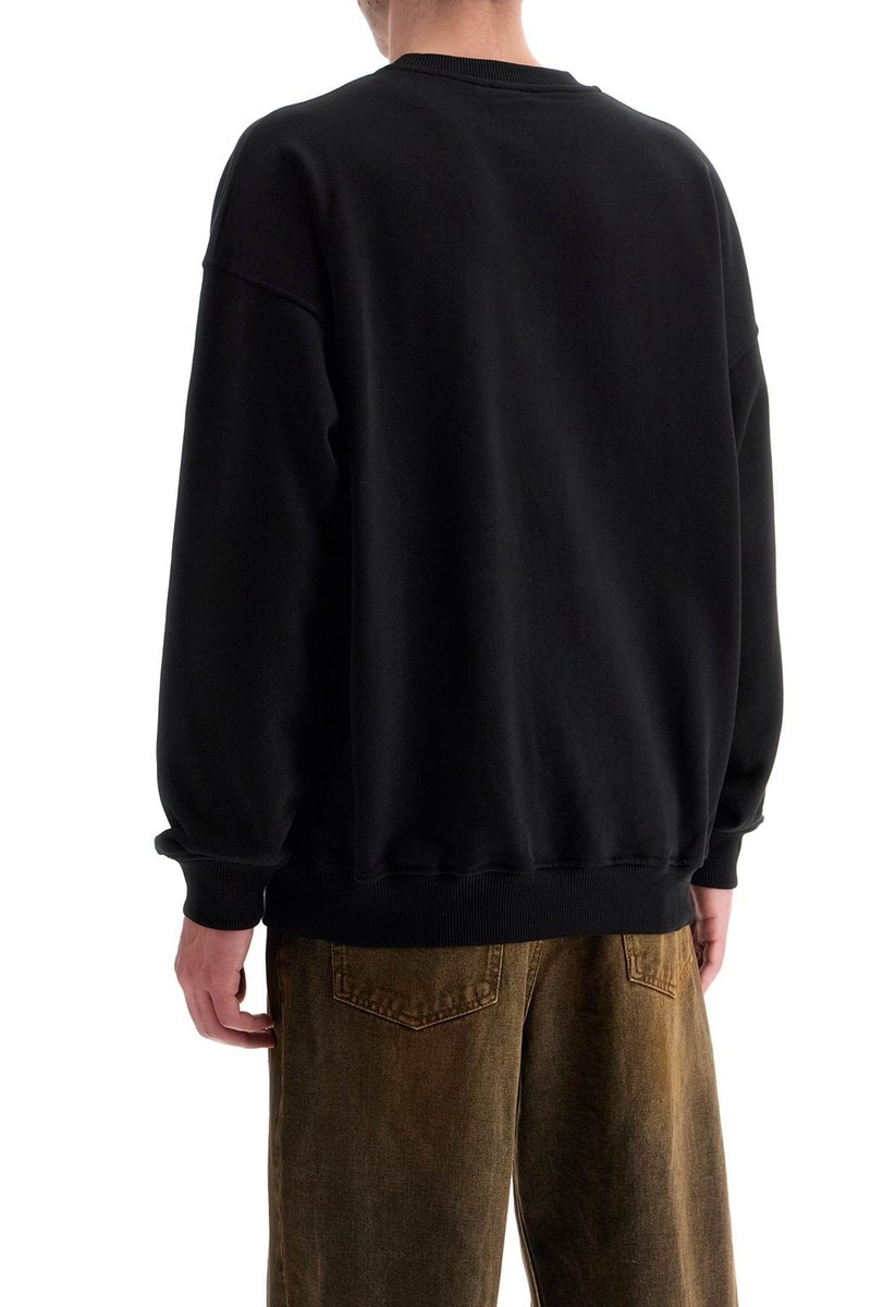 DIESEL|SWEATSHIRTS (A03785 0BKAF 9CB) Sweatshirt DIESEL Men Sz. M STANDARD A037900JYYJ 9XXBK BLACK
