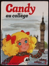 CANDY CANDY AL COLLEGIO 1980 LIBRO FUMETTI CARTONI ANIMATI BD ANNI 80