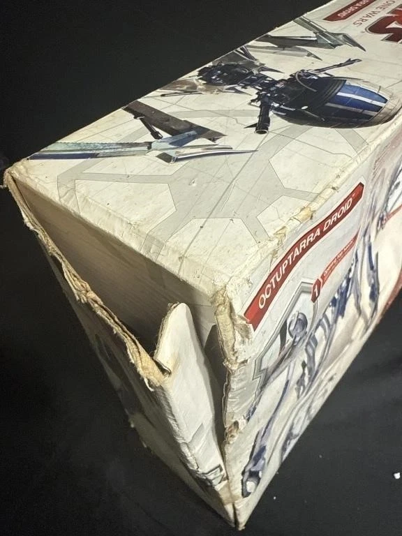 Star Wars The Clone Wars 2009 3,75"" Octuptarra Droid caja dañada Foto 3 de 4