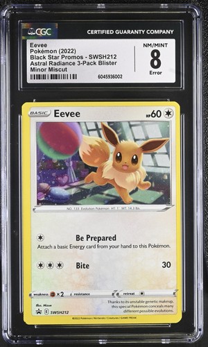 Eevee graded CGC 8 for sale on eBay