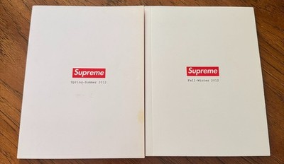 Supreme 2012 Spring/Summer + Fall/Winter Lookbook Set FW12 SS12 Kate Moss Book