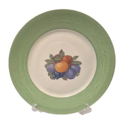 Vintage Porsgrunds Porselaensfabrik Norwegen Sammelteller.  Grüne Früchte.