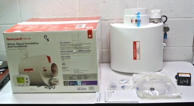 Honeywell Home HE240D Whole-House Humidifier & Humidistat (READ MISSING ITEM)