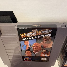WWF WrestleMania Challenge Nintendo Entertainment System NES 1990 CIB