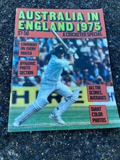 AUSTRALIA IN ENGLAND 1975 CRICKET MAGAZINE