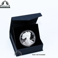 Display Box for American Silver Eagle Coin in Direct Fit Air Tight Coin Capsule