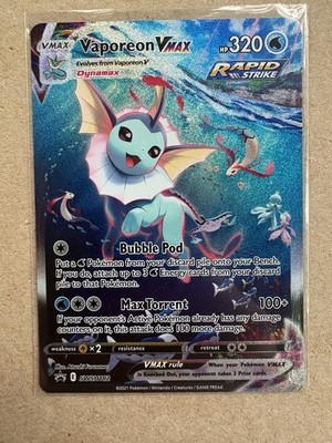 Vaporeon VMAX Swsh182 Swsh: Sword & Shield Promo Cards Holo