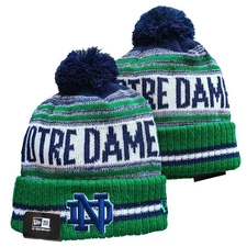 Notre Dame Fighting Irish Knit Pom Beanie Adult One Size