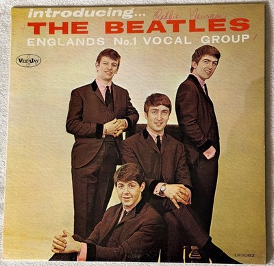 Introducing The Beatles  VJ LP1062 ~ nice VG+ vinyl  Monarch pressing  ^6307