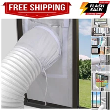 Portable Air Conditioner Window Vent Kit, Universal Sliding Window Seal Kit f...