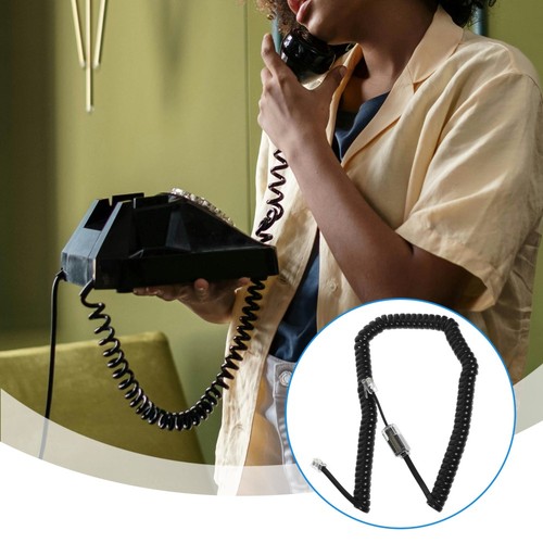 Dwuczęściowy zestaw linii telefonicznych Wygodny przewód Detangler Zwinięty kabel - Zdjęcie 3 z 12