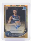 JOAN BERINGER 2025-26 BOWMAN CHROME GOLD SAPPHIRE ROOKIE AUTO /50 Q7227