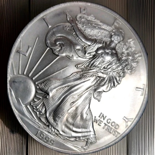 1999 SILVER EAGLE Coin- 1oz .999 Pure -THESE ARE GETTING HARD TO FIND~ BUY NOW!!