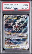 2023 POKEMON SWORD & SHIELD CROWN ZENITH #GG50 FULL ART/DARKRAI VSTAR PSA 10