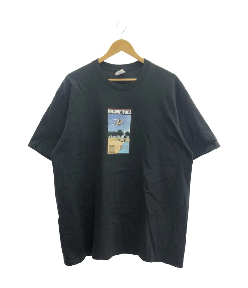 T shirt homme Supreme XL manches courtes noir mode SS occasion