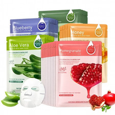 Korean Natural Moisturising Hydrating Face Mask Sheet Facial Mask Pack UK Seller