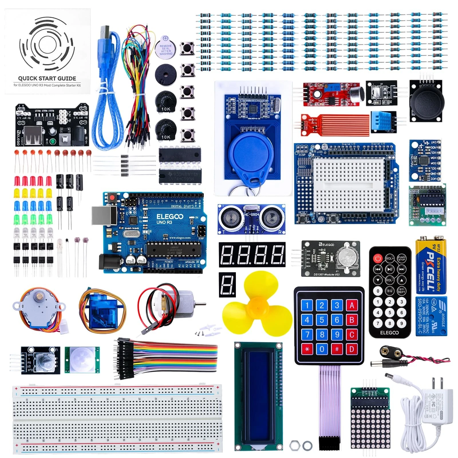 Elegoo UNO R3 Kit - Thumbnail 3