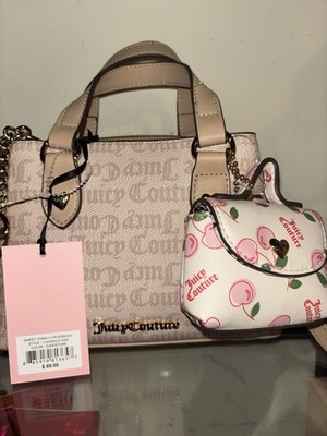 Juicy Couture Sweet Thing II Crossbody Satchel Mini Cherry Pouch NWT