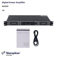 Portable 2CH 4CH Digital Power Amplifier 1U Pure Rear-stage for Stage KTV 220V