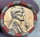 LINCOLN WHEAT CENT ROll 1909-1958 With 1957 D BU/AU Wheat Ender (307)